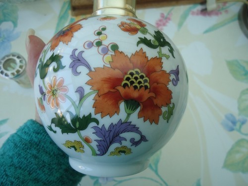 Lampe berger porcelaine de - ,