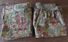 125 X 160cm Mechanical Tapestry Double Curtains