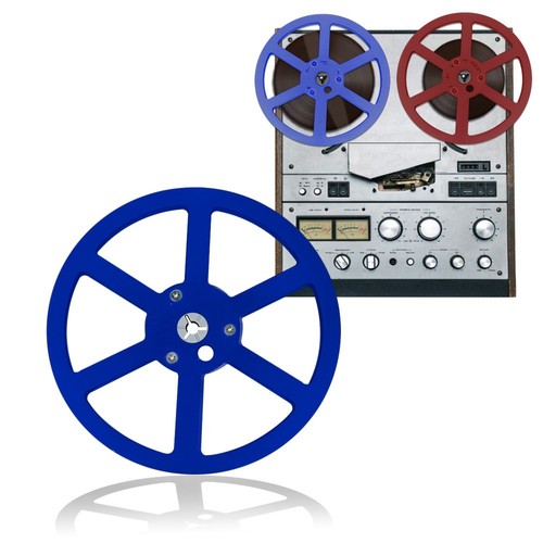 Aluminum take reels - 7"aluminum,