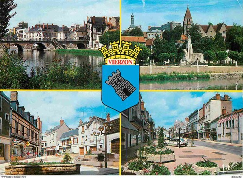 Postcard vierzon - 18,