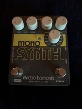 Electro-Harmonix Mono Synth Guitar Synthesizer Effects Pedal - Excellent Cond.