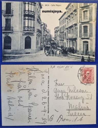 Carte postale jaca huesca - carte,