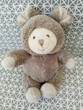 Peluche doudou ours déguisé