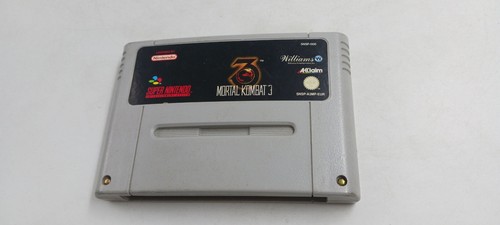 Jeu super nintendo snes mortal - nintendo,