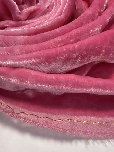 Tissu velours soie - tissu, de