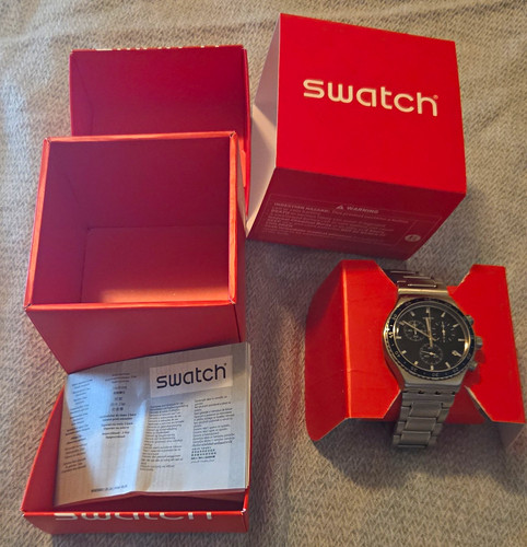 Swatch irony chronograph date - irony,