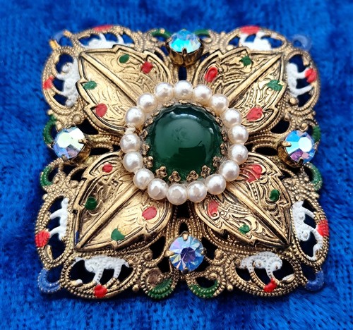 Vintage bijou superbe broche - bijou,