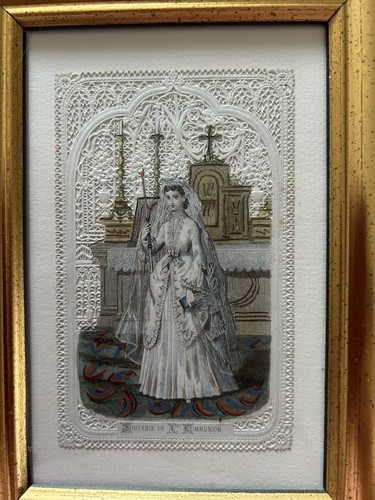 Ancienne petite carte canivet - petite,