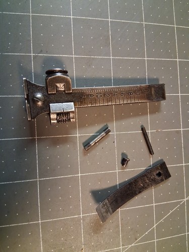 Lee enfield rear sight leaf - lee,