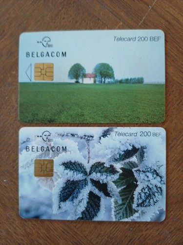 Télécartes belgiques à - belgiques,