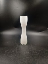 Vase Opaline Sablier Blanc