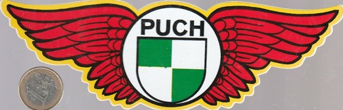 Autocollant moto puch - autocollant.,