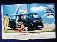 1989 VW Bus T3 Multivan, Original Advertising