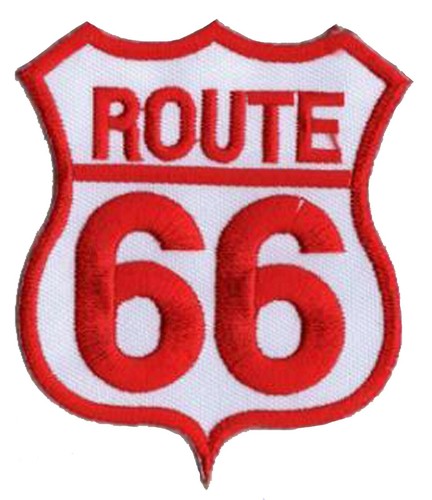Patche écusson route usa - patche,