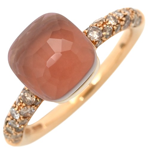 Bague pomellato nue k18rg rose - nue,