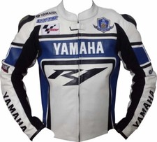 YAMAHA Veste Motard en Cuir