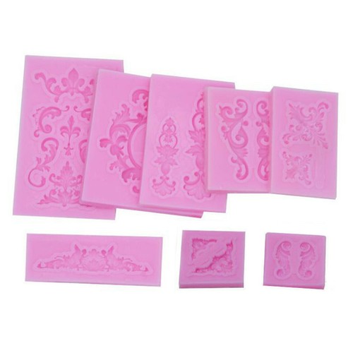 Moule fondant silicone - , baroque