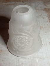 tulipe art déco en verre