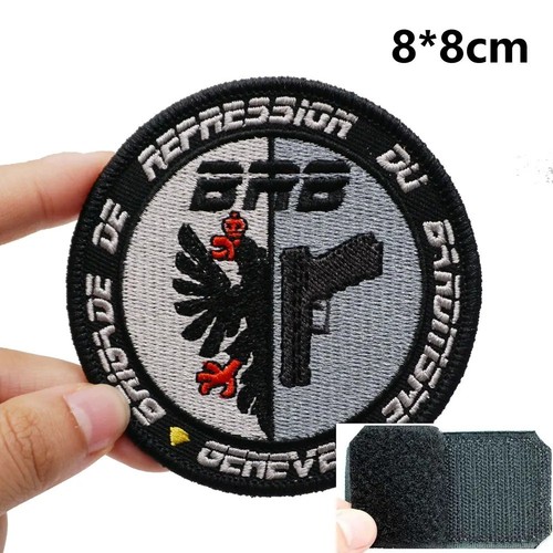 écusson brodé brb brigade - brb,
