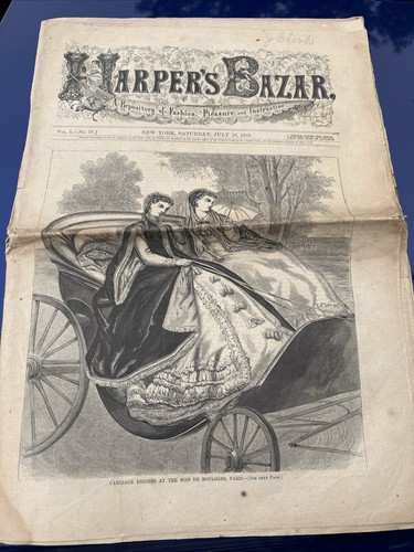Harper bazar 1868 issues - 1868, 3