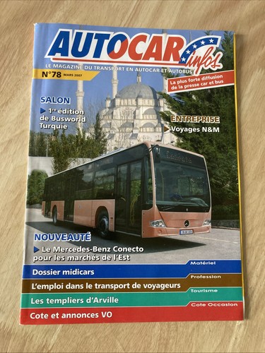 Autocar autobus 78 2007 - autocar,