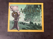 CATALOGUE BROCHURE PUBLICITAIRE ECREMEUSE ALFA LAVAL  SERIE A MODELE 1937  G98