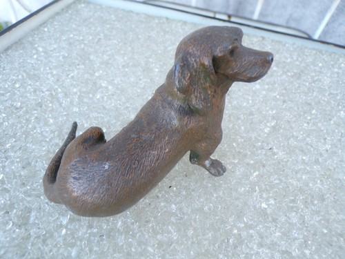 Sujet animalier bronze - sujet, en