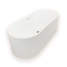 Baignoire ilôt 168 X 74 cm blanc – Olivia