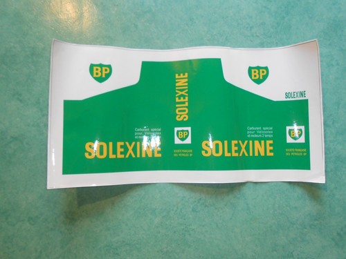 Autocollant bidon solexine - bidon,