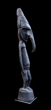 Statuette d'ancêtre, figure du Sépik, Océanie, art tribal, Figure Ramu, 37cm