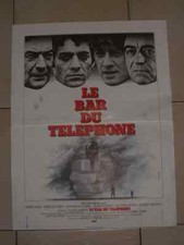 Affiche cinema 52 x 40 Le bar