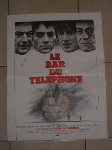 Affiche cinema le bar - cinema,
