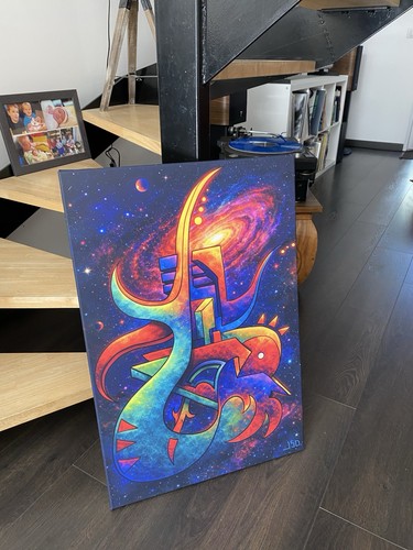 Tableau peinture abstraite