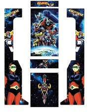 Stickers Dartcab Goldorak - jeu de fléchettes - Darts