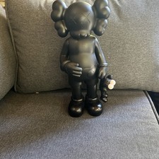 Kaws 20 Share All black Medicom Toy Figurine Sesame Street 12 in