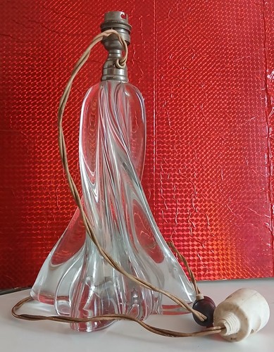 Pied lampe cristal baccarat - pied,