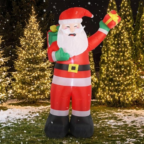 Père noël gonflable - père,
