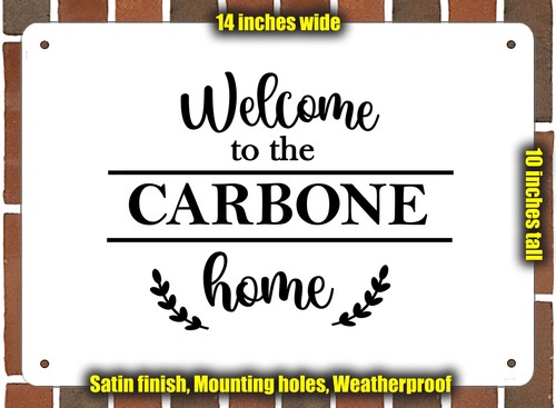 Metal sign welcome to - metal,