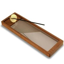 Grand porte-encens en verre