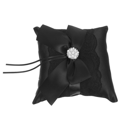 Coussin alliances noir - ,