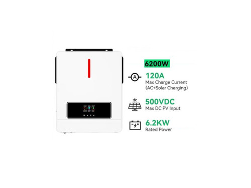 Onduleur solaire hybride 6kw - onduleur,