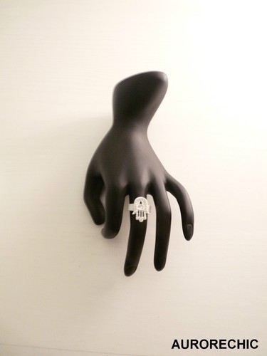 Bague reglable main fatma - main,