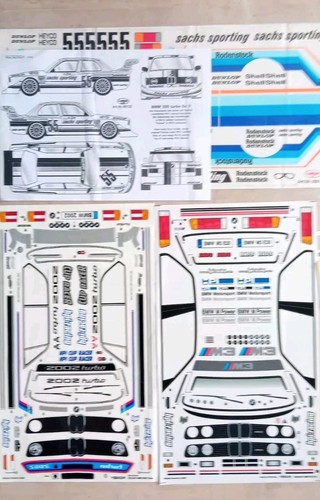 Decals bmw e30 - m3,