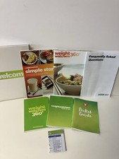 2012 Weight Watchers 360 Pocket Guides Simple Start Meals & More Large Lot EUC