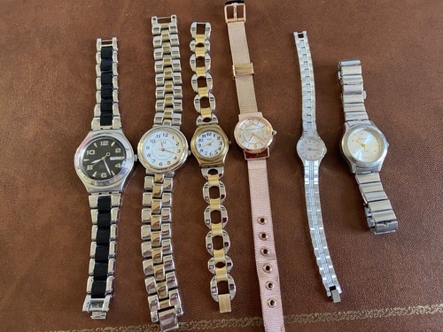 Lot montres swatch timex - de,