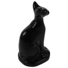  Décoration de chat : sculpture de chaton en obsidienne pour les amoureux des