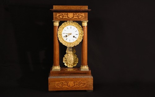 Pendule horloge portique - pendule,