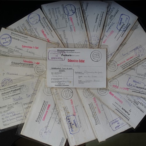 Ww2 lettres prisonnier de - 14,