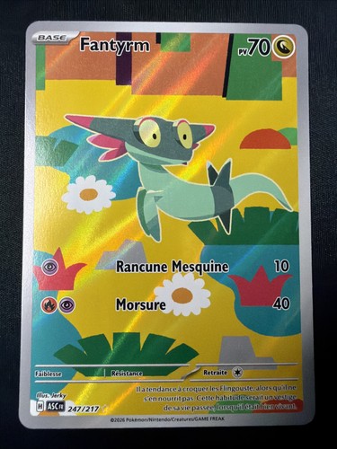Carte pokémon fantyrm 247 217 - pokémon, 247/217
