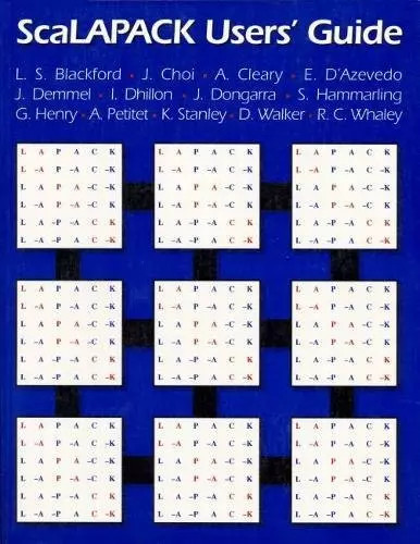 Scalapack users guide s - guide,, l.
